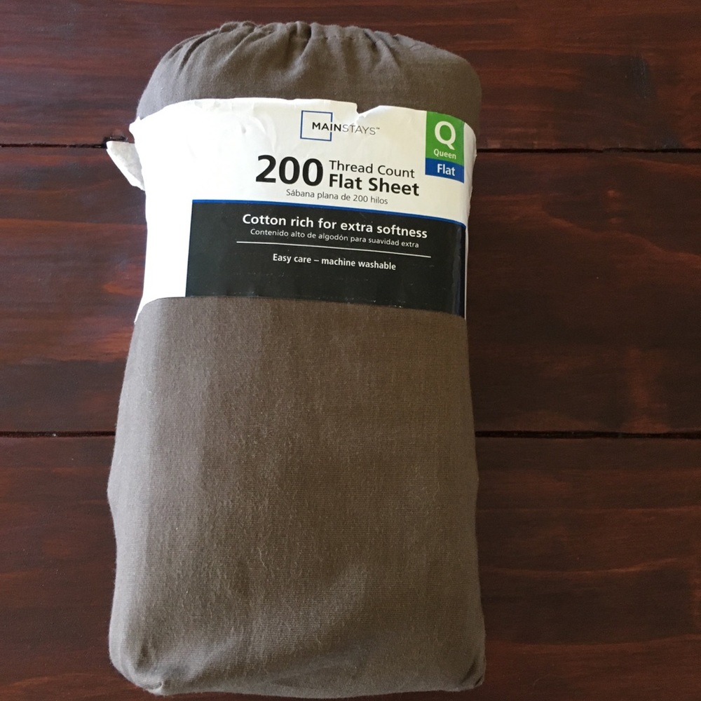 Brand New never opened Queen flat sheet